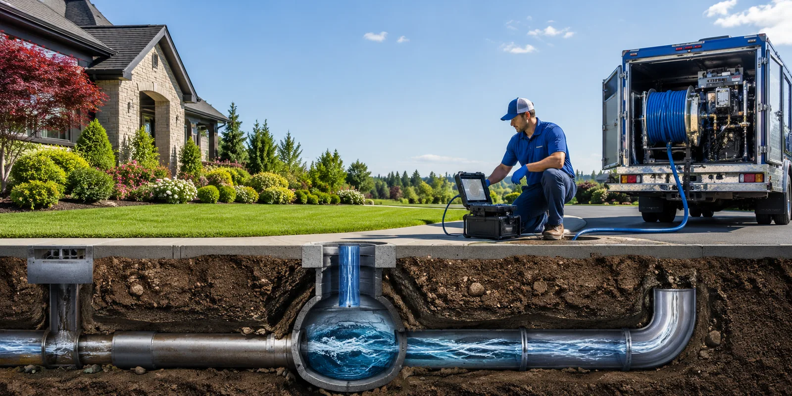 Drainage restoration information for Brownsburg, VA